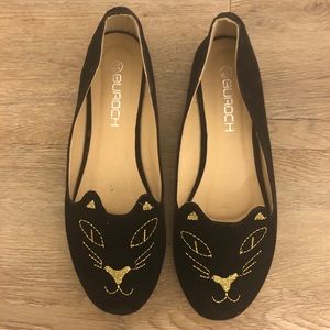 Chicwish Buroch Cat Face Flats Size 37